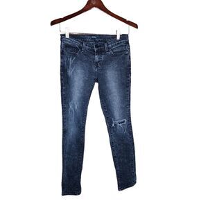 Urban Outfitters BDG Women's Distressed Ankle Cigarette Jeans Low Rise - Size 25